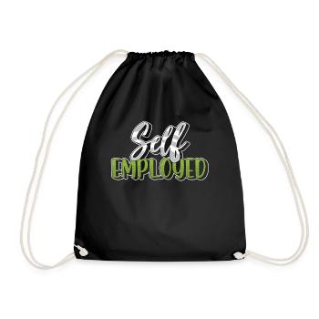 Self-employed freelancer Freelancer - Drawstring Bag - black - Front