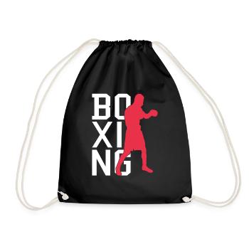 Boxe - Sac de sport léger - noir - Devant