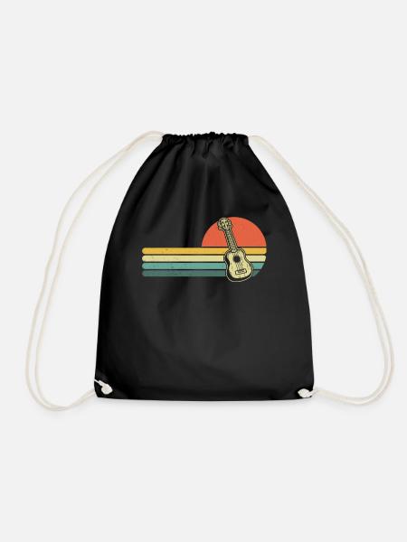 Ukulélé Joueur de ukulélé Ukuléléliste - Sac de sport léger - noir