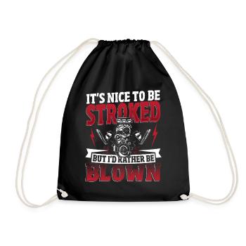 C’est agréable d’être caressé Drag Racing Drag Racer - Sac de sport léger - noir - Devant