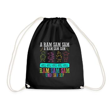Aramsamsam Guli Gulli Children's Song Teacher Educator - Drawstring Bag - black - Front