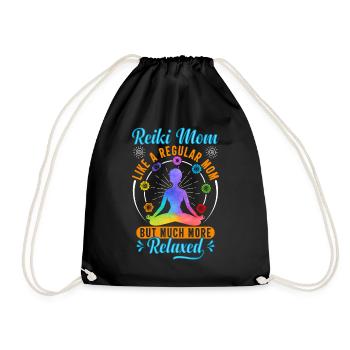 Praticiens Reiki Maître Reiki Maman Reiki - Sac de sport léger - noir - Devant