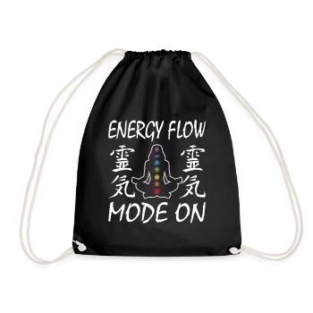 Praticiens de Reiki & Maître Reiki - Sac de sport léger - noir - Devant