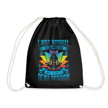 Praticiens de Reiki & Maître Reiki - Sac de sport léger - noir - Devant