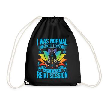 Praticiens de Reiki & Maître Reiki - Sac de sport léger - noir - Devant