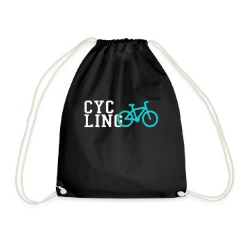 Bicyclette - Sac de sport léger - noir - Devant