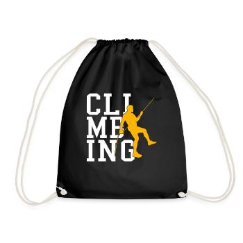 Grimper - Sac de sport léger - noir - Devant