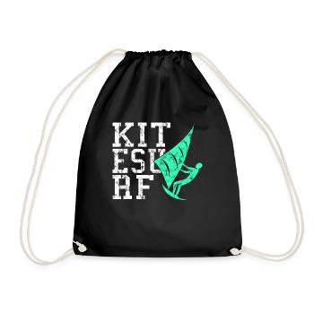 Kite Surf - Sac de sport léger - noir - Devant