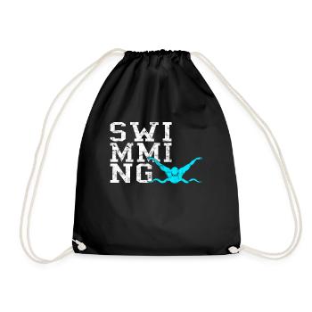 Nager - Sac de sport léger - noir - Devant