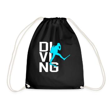 Plonger - Sac de sport léger - noir - Devant