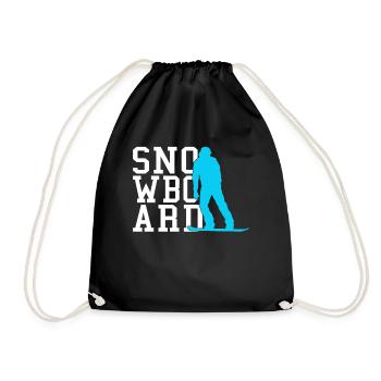 Planche à neige - Sac de sport léger - noir - Devant