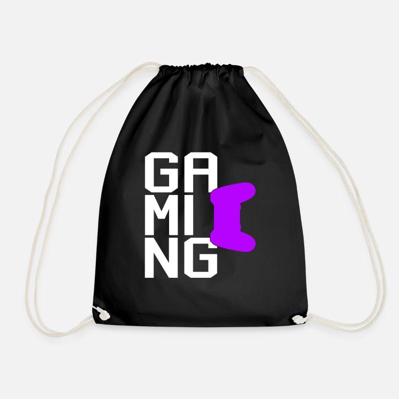 Gaming - Turnbeutel - Schwarz