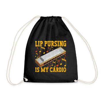 Harmonica Harmonica - Drawstring Bag - black - Front