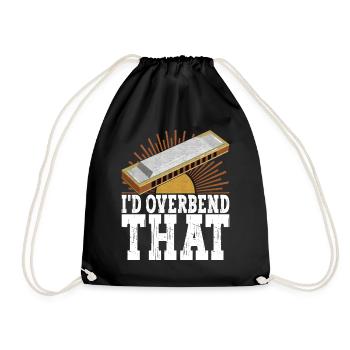 Harmonica Harmonica - Drawstring Bag - black - Front