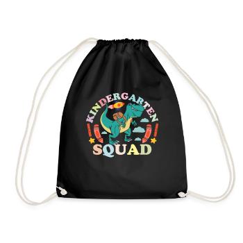 Kindergarten Squad Humour Enfants Dictons Doux - Sac de sport léger - noir - Devant