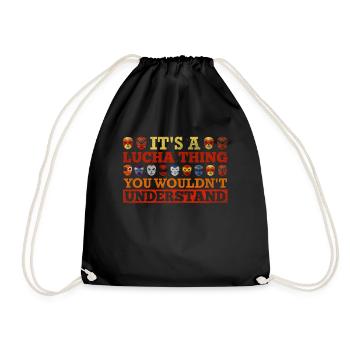 C’est une chose Lucha que vous ne comprendriez pas Luchador - Sac de sport léger - noir - Devant