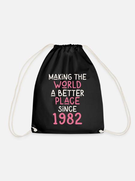 Making the World a better place since 1982 - Turnbeutel - Schwarz
