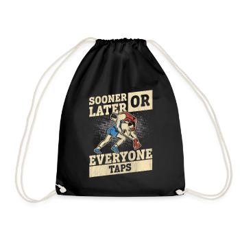 Tôt ou tard, tout le monde tape sur Ringer Gift - Sac de sport léger - noir - Devant
