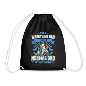 Dans A Wrestling Dad for Wrestlers on Father’s Day - Sac de sport léger - noir - Devant