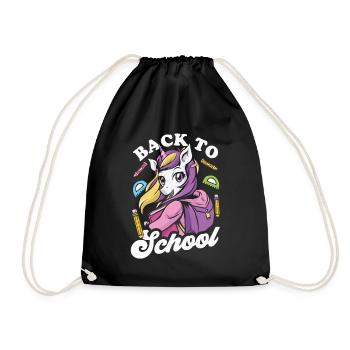 Back to School Back to School Back to School Teachers - Drawstring Bag - black - Front