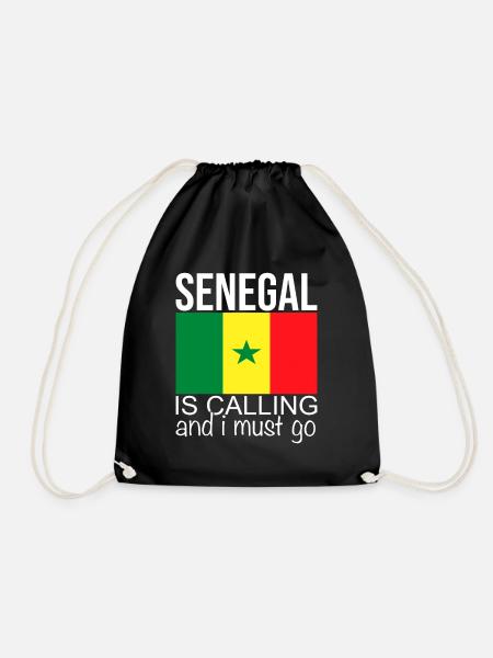 Sénégal - Sac de sport léger - noir