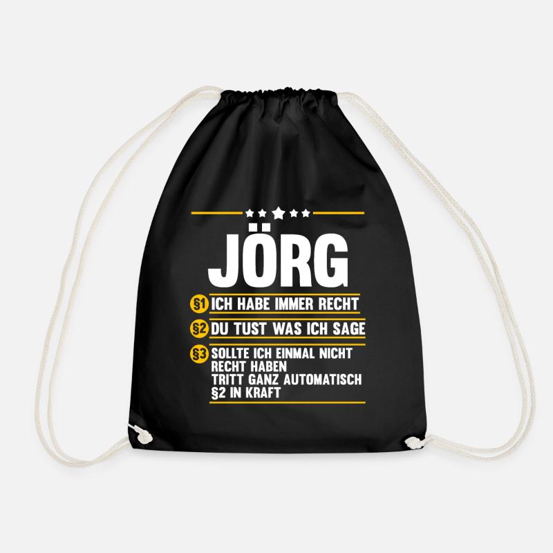 Jorg - Turnbeutel - Schwarz