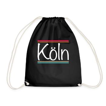 Cologne - Drawstring Bag - black - Front