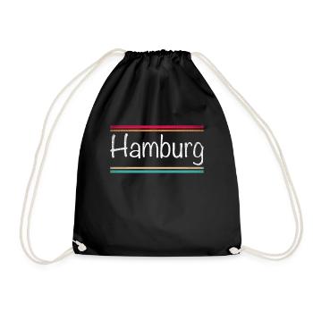 Hambourg - Sac de sport léger - noir - Devant