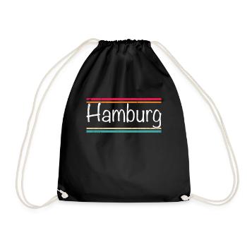 Hambourg - Sac de sport léger - noir - Devant