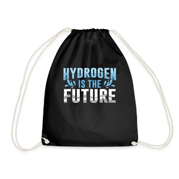L’hydrogène est l’élément d’avenir L’hydrogène - Sac de sport léger - noir - Devant