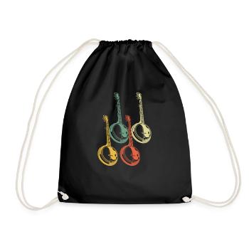 Banjo Banjo joueur Banjoïste - Sac de sport léger - noir - Devant