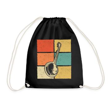 Banjo Banjo joueur Banjoïste - Sac de sport léger - noir - Devant