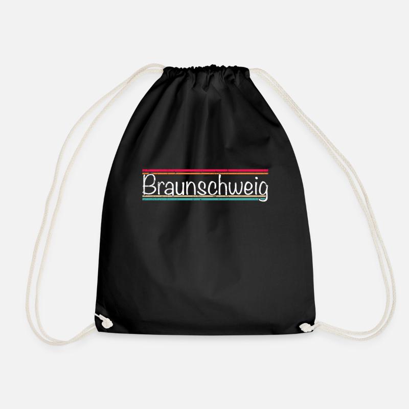 Braunschweig - Turnbeutel - Schwarz