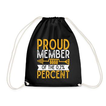 Ham Radio Ham Radio Operator - Drawstring Bag - black - Front