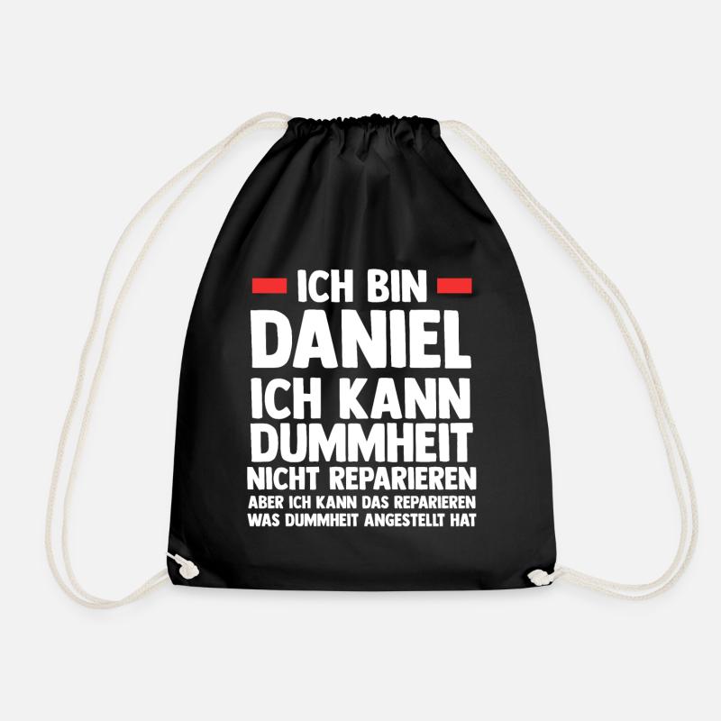 Daniel - Turnbeutel - Schwarz