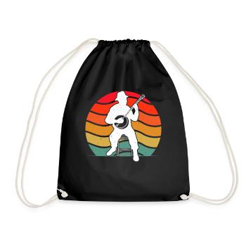 Banjo Banjo joueur Banjoïste - Sac de sport léger - noir - Devant