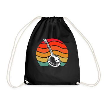 Banjo Banjo joueur Banjoïste - Sac de sport léger - noir - Devant