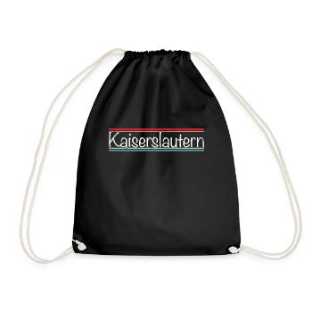 Kaiserslautern - Turnbeutel - Schwarz - Vorne