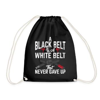 Jiu Jitsu Martial Arts Kung Fu & Karate Jiu Jitsu - Drawstring Bag - black - Front