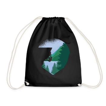 Escalade libre Alpinistes & escalade de bloc Escalade libre - Sac de sport léger - noir - Devant