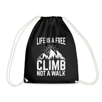 Escalade libre Alpinistes & escalade de bloc Escalade libre - Sac de sport léger - noir - Devant
