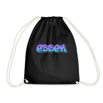 eat - Drawstring Bag - black - Front