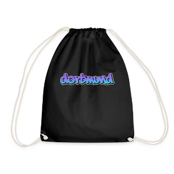 Dortmund - Drawstring Bag - black - Front