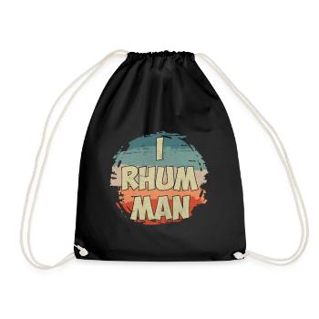 I rhum man - Sac de sport léger - noir - Devant