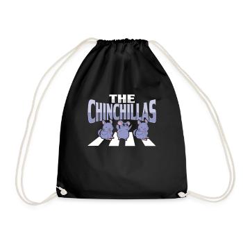 Chinchilla Conception piétonne pour chinchilla - Sac de sport léger - noir - Devant
