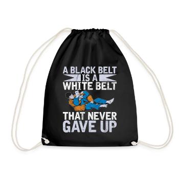 Jiu Jitsu Martial Arts Kung Fu & Karate Jiu Jitsu - Drawstring Bag - black - Front
