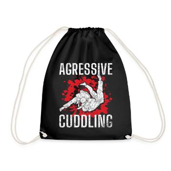 Jiu Jitsu Martial Arts Kung Fu & Karate Jiu Jitsu - Drawstring Bag - black - Front
