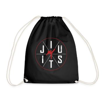 Jiu Jitsu Martial Arts Kung Fu & Karate Jiu Jitsu - Drawstring Bag - black - Front