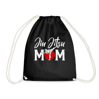 Jiu Jitsu Martial Arts Kung Fu & Karate Jiu Jitsu - Drawstring Bag - black - Front