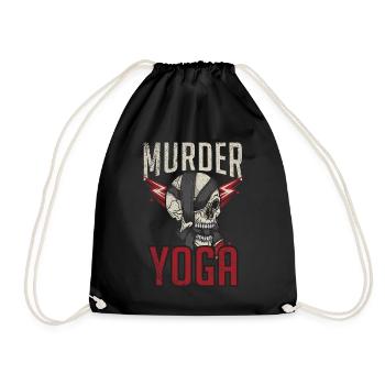 Jiu Jitsu Martial Arts Kung Fu & Karate Jiu Jitsu - Drawstring Bag - black - Front